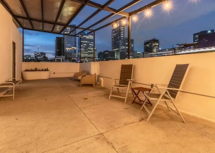 Apartment Zielo 2bdrm 1bath Fits 6 Ac Rooftop Mexico City